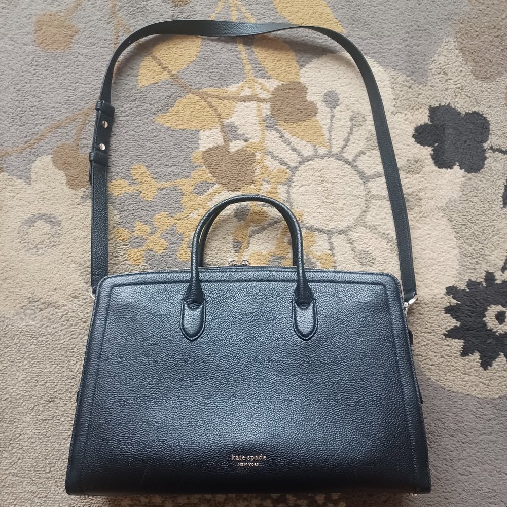 Kate Spade Black Knott Commuter Handbag